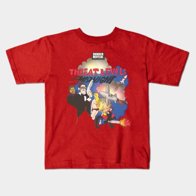 Threat Level : Midnight Kids T-Shirt by MaxencePierrard